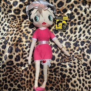 Vintage 90s Betty Boop Plush Doll- Nursery Betty 16”